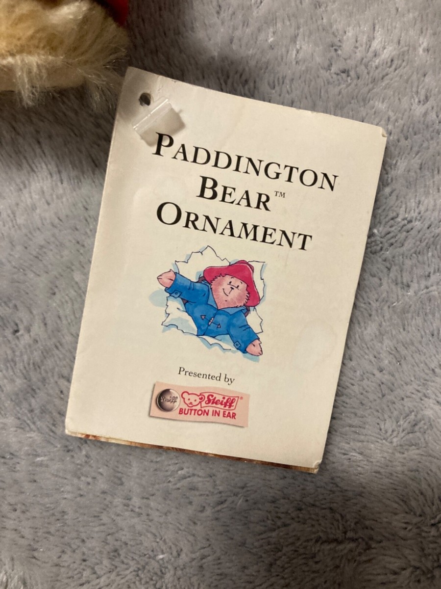 2007 Steiff paddington bear hanging ornament 12 cm 2007 | eBay