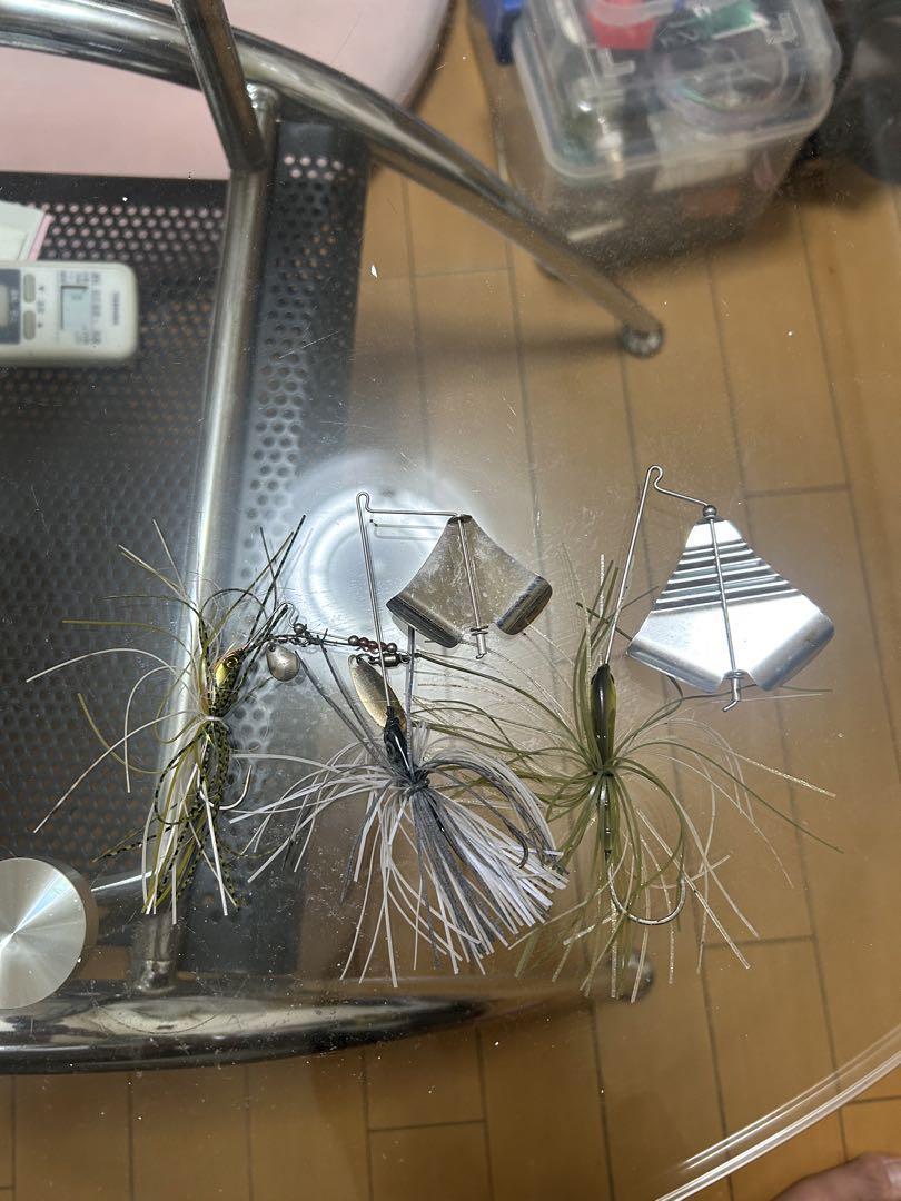 Fishing Lure Megabass And Other Buzzbaits Spinnerbaits Set Of 3