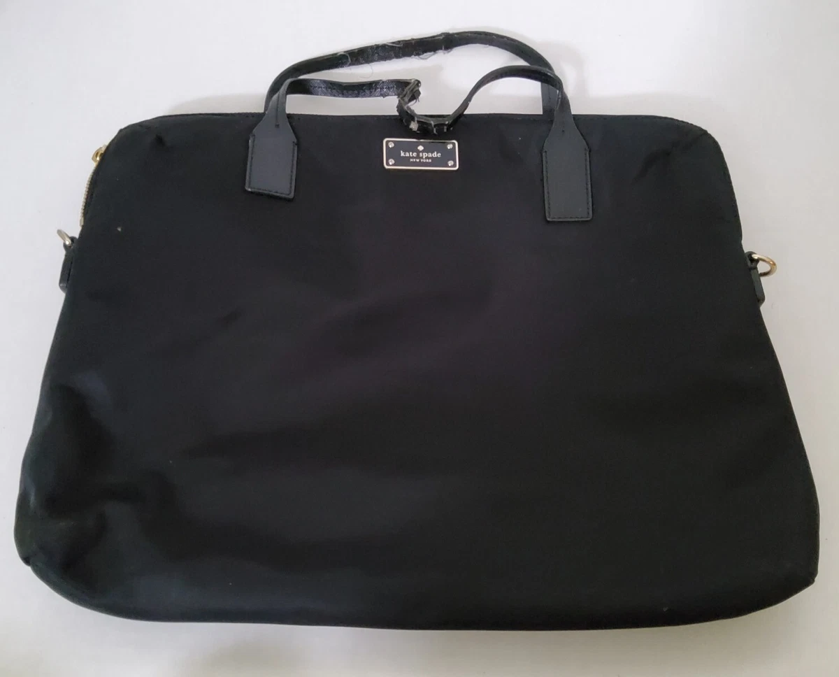 Nylon laptop bag top