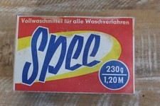 Spee  Vollwaschmittel  Waschmittel 230g VEB Waschmittel Genthin DDR