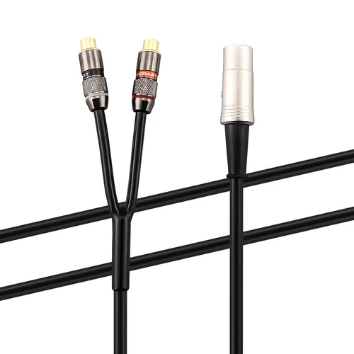 Audiophile 1ft 5Pin Din Male to 2RCA Female Jumper Wire For BO,Naim,Quad Systems - Picture 10 of 10