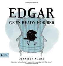 Edgar Gets Ready for Bed Hardcover Jennifer Adams