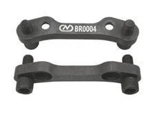 Golf Mk4 A3 Bora Leon Tt Octavia Porsche Brembo 6 Pot Caliper Adapters - Br0004