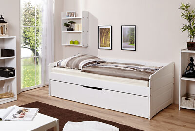 TiCAA Sofabett Micki Kiefer massiv (inkl. Zusatzbett) NEU