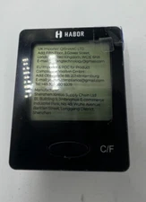 (QTY 2) HABOR Indoor Mini Digital Thermometer Hygrometer Humidity Detector