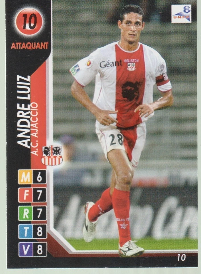 VIGNETTE PANINI DERBY TOTAL 2004 / 2005  A.C AJACCIO  (LANDRE LUIZ) - Photo 1/1