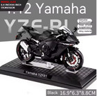 <!--F#f_0-->1:12 Scale Diecast Motorcycle Model Toys Yamaha YZF R1 Sport Bike Replica AU<!--F/-->