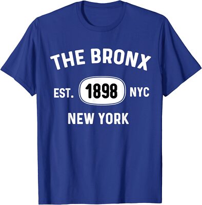 The Bronx BX NY Souvenir Tee Native Map NYC EST. 1898 Unisex T-Shirt