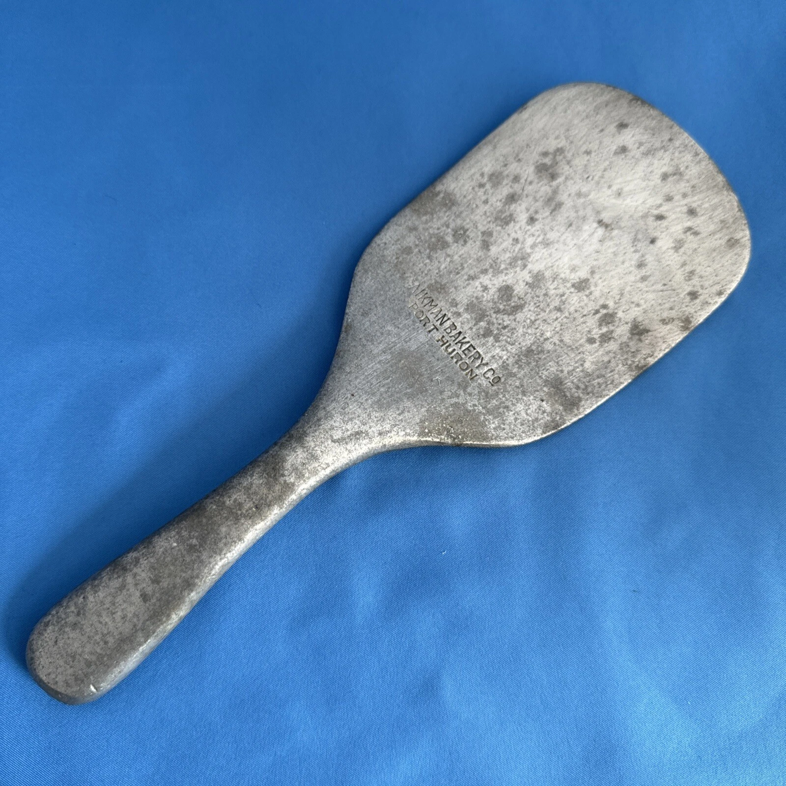 Aikman Bakery Co Metal Butter Paddle Dough Bowl Scoop Scraper Vintage Cast
Opens in a new window or