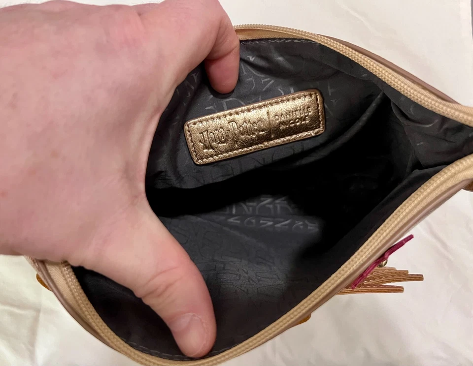 Bolso de Mano Danielle Nicole Harry Potter Luna Lovegood Bolso Oro Rosa Foto 3 de 3