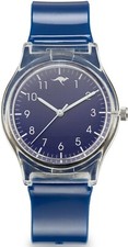 KangaROOS Kinder Analog Quarz Armband Uhr K8003W/20/00 Blau 34mm