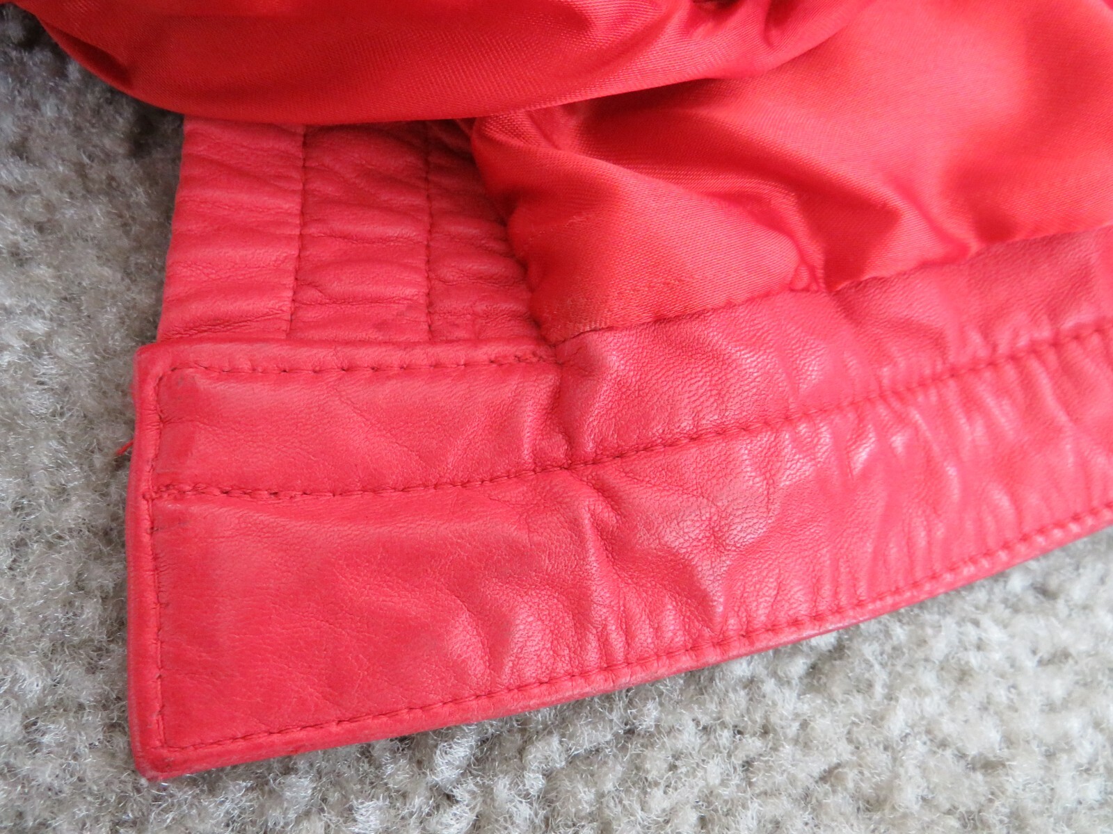 Robert Comstock Summit Red Leather Jacket womens … - image 14