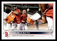 2022 Topps #229 Double Bath CC, CL, Boston Red Sox  Baseball NM