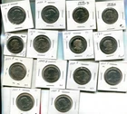 1979 - 1999 P D S SUSAN B ANTHONY BU AND PROOF LOT OF 14 2610T