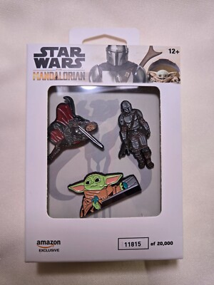 Star Wars Enamel Pin Set The Mandalorian Season Amazon