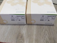 set of Amoena 442 Essential Lights 2S Size 5 Tawny Made in Germany Breast Forms