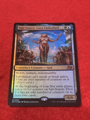 MTG ダンダーン TSP foil MTG Sab-Sunen, Luxa Embodied 221 Aetherdrift Foil | eBay