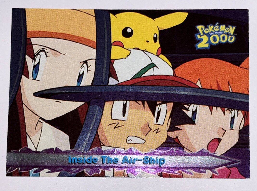 Topps Pokemon the Movie 2000 #36 Inside The Air-Ship Holofoil