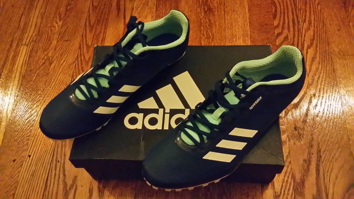 Adidas SprintStar Track and Field Sprint Spikes Sz12 NWT 