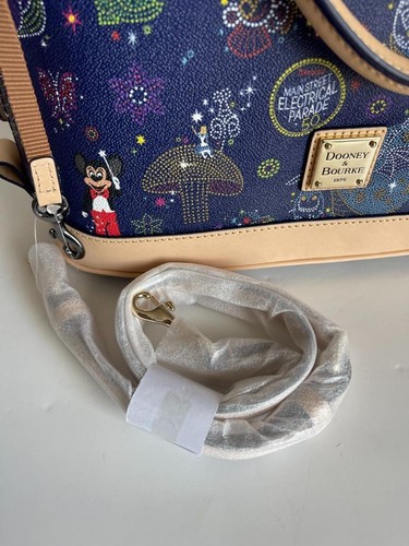 Bolso de Mano Disney Dooney & Bourke Electrical Parade Nuevo con Etiquetas Patrón Exacto - Imagen 5 de 5