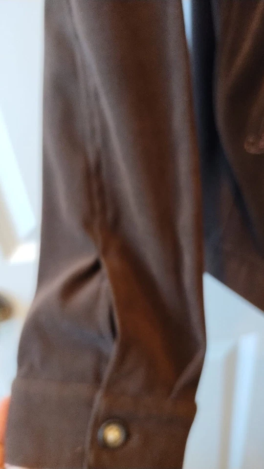 Teddi Jacket Coat Size Medium Womens Brown Floral - Image 3 of 4