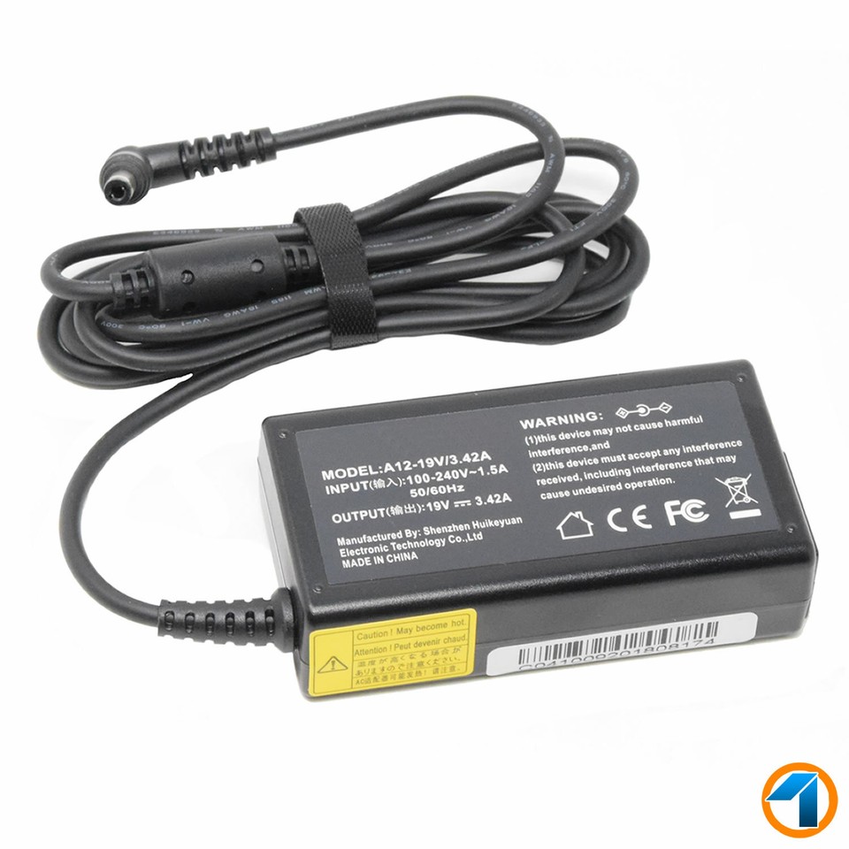 Caricatore HQRP Per Toshiba Satellite Pro R50: Alimentatore 19V 3.42A Con Spinotto Italiano - 4