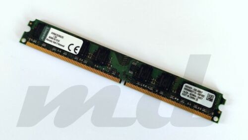 RAM KINGSTON 2GB DESKTOP DDR2 667MHz PC2-5300U - KVR667D2N5/2G - Afbeelding 1 van 3