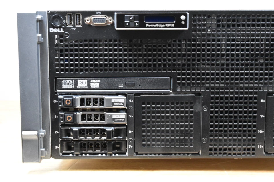 Dell POWEREDGE R910 Server 4x X7560 2.26GHz (32 Core) 256GB RAM 4x64 NO HD H700 - Image 2 of 4