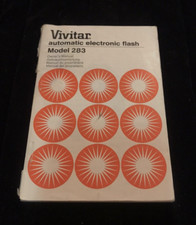 Vivitar Automatic Electronic Flash Model 283 Owner's Manual - 110 pages