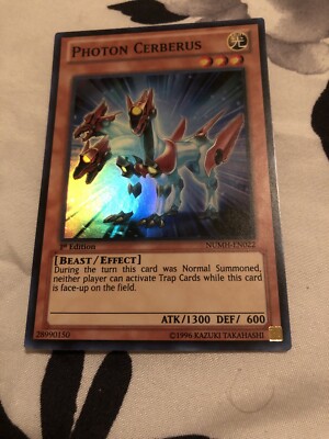 Photon Cerberus Super Rare #NUMH-EN022 Yugioh Super Rare