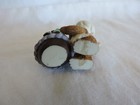 Bear Chef Decorating a Chocolate Easter Egg with Bear Paw on Apron — photo 6