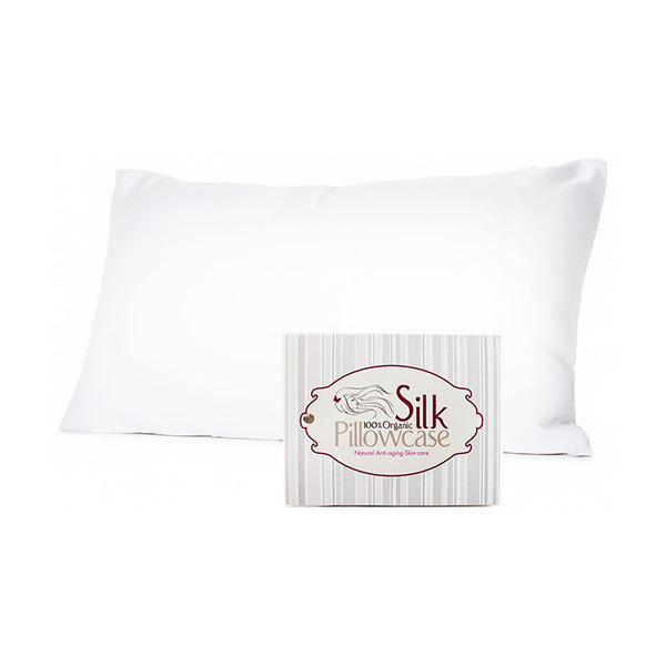 Silk Lady 100% Organic Mulberry Silk Pillowcase - Satin Finish - King Size-image