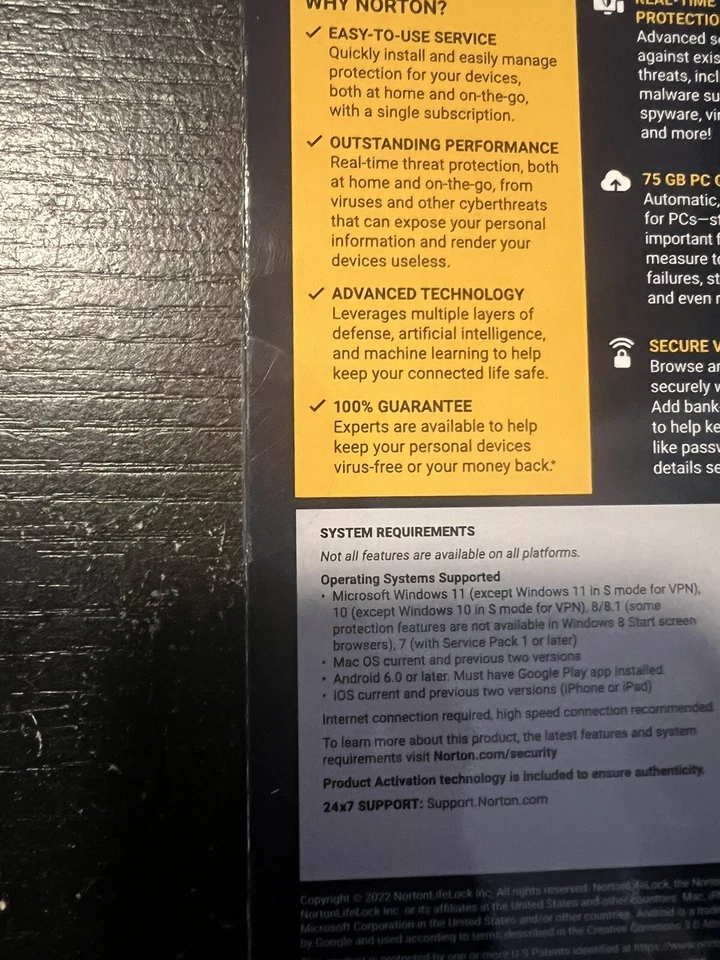 Fit For Norton 360 Premium 2022 for up to 10 Devices, 1 Year with Auto Renewal. - Image 4 of 4