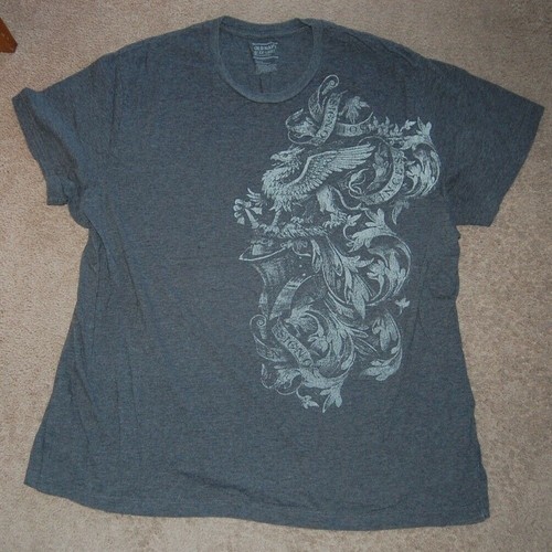 Old Navy Gray Eagle T-Shirt Size XXL Mens