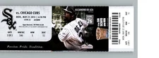 Chicago Cubs vs Chicago White Sox 5/27/2013 Full Ticket 
