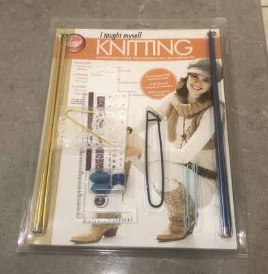 I Taught Myself Knitting Beginner's Kit 6398 Instructions, Patterns & Needles