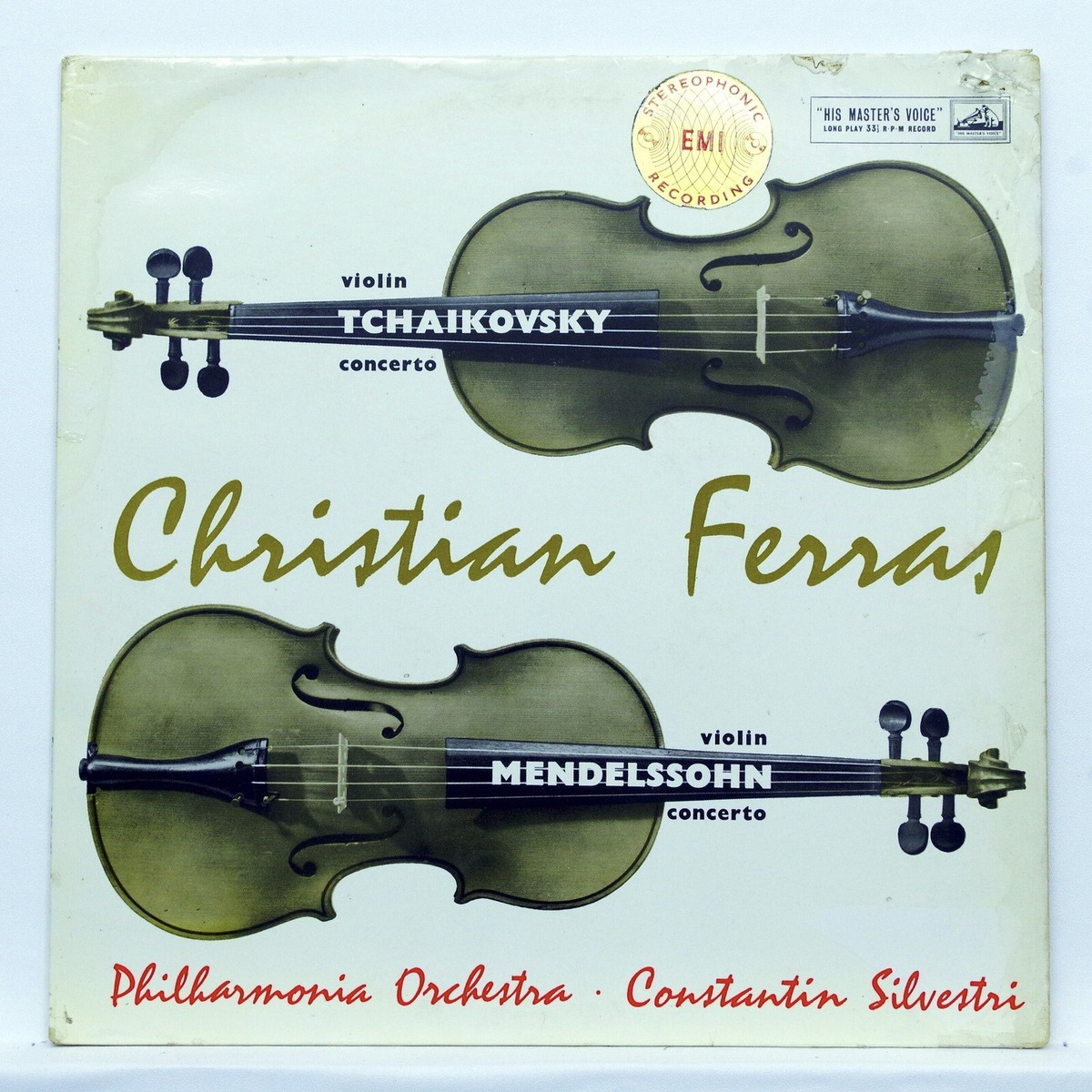 Violin Concertos (Hybr) (Ms)(中古品) ASD 278 CHRISTIAN FERRAS - TCHAIKOVSKY MENDELSSOHN violin