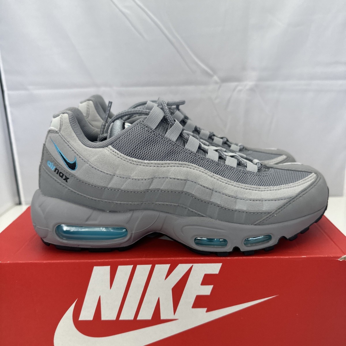 NEW Men's Nike AIR Max '95 Retro Logo CV1635 001 Shoes