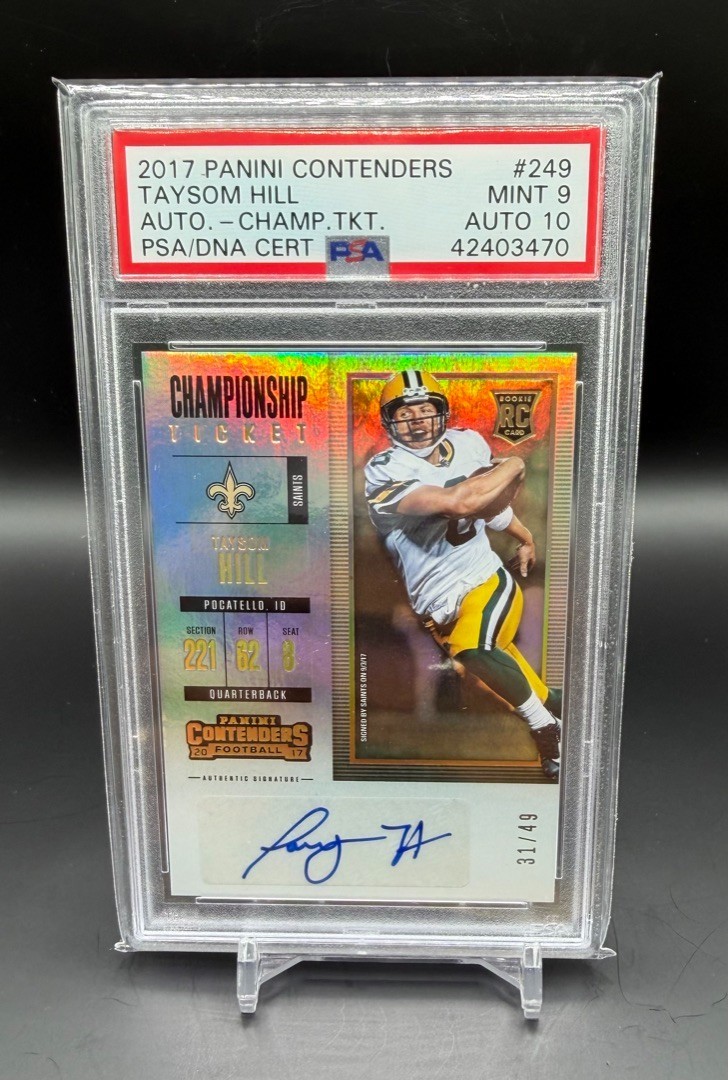 Taysom Hill Panini Contenders #249 Autograph-Championship Ticket