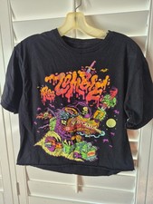 Rob Zombie Freaks On Parade 2023  Tour  Crush Kill Destroy Medium T-Shirt Crop