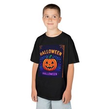 Halloween Kids Tee, Spooky Pumpkin Shirt, Trick or Treat Outfit, Fall ...
