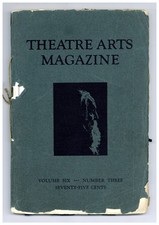 Theatre Arts Jul 1922 GD- 1.8 Low Grade
