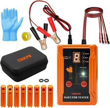 Fuel Injector Tester & Cleaner Kit - 8 Pulse Modes 4 Wire Dual Channel