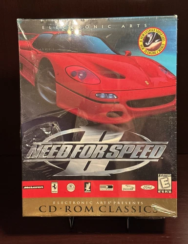 Need for Speed II - Big Box - Windows 95 PC SEALED