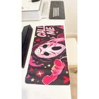 Pink Ghostface Call Me Large Gaming Mouse Pad 23.6"x11.5" Non-Slip Desk Mat