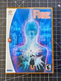 Dreamcast Rez You Choose Custom Case Color - NO Game or Manual