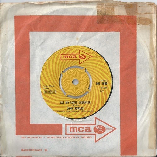 John Rowles - The Pain Goes On Forever (7") - Bild 3 von 3