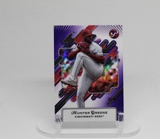 Hunter Greene 2025 Topps Pristine #75 Purple /99  Cincinnati Reds