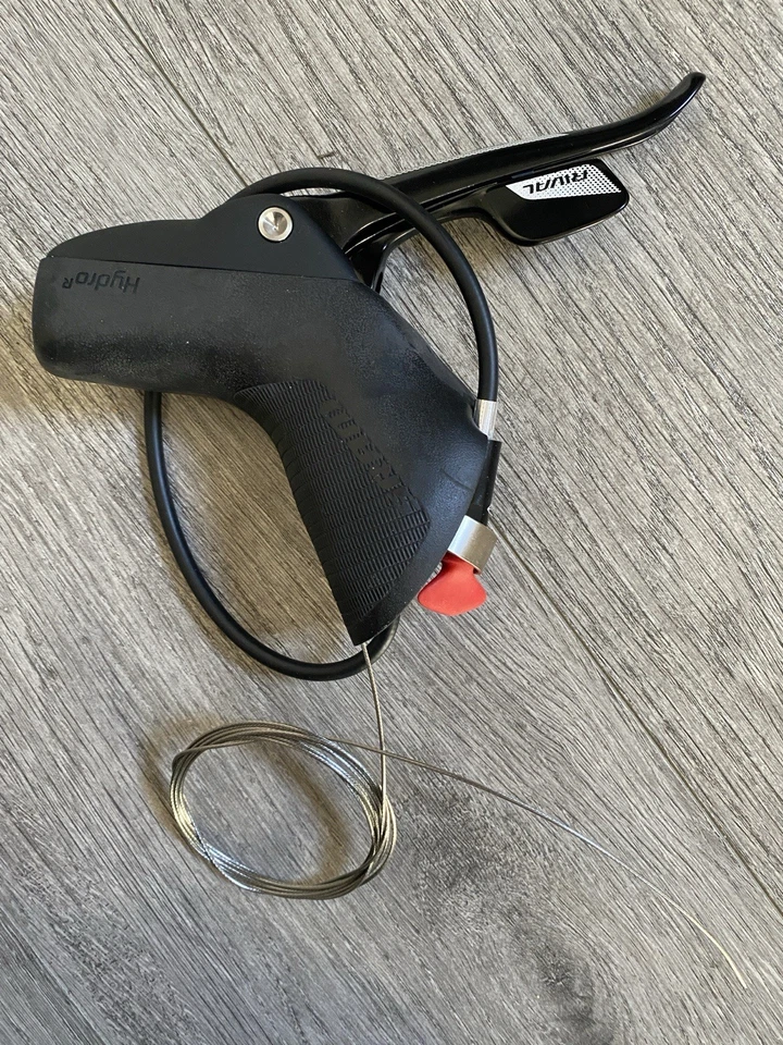 SRAM Rival22 Hydraulic Disc Brake + Brake/Shifter Lever - 11 sp Flat Mount Rear - Image 2 of 4