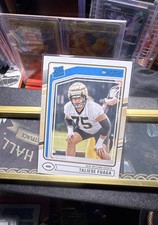 2024 Panini Donruss - Rated Rookie Taliese Fuaga #310 (RC)